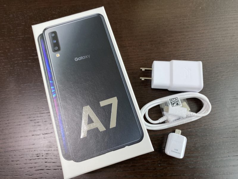 SAMSUNG - 超美品SAMSUNG Galaxy A7 ブラック 楽天モバイル版 SIM